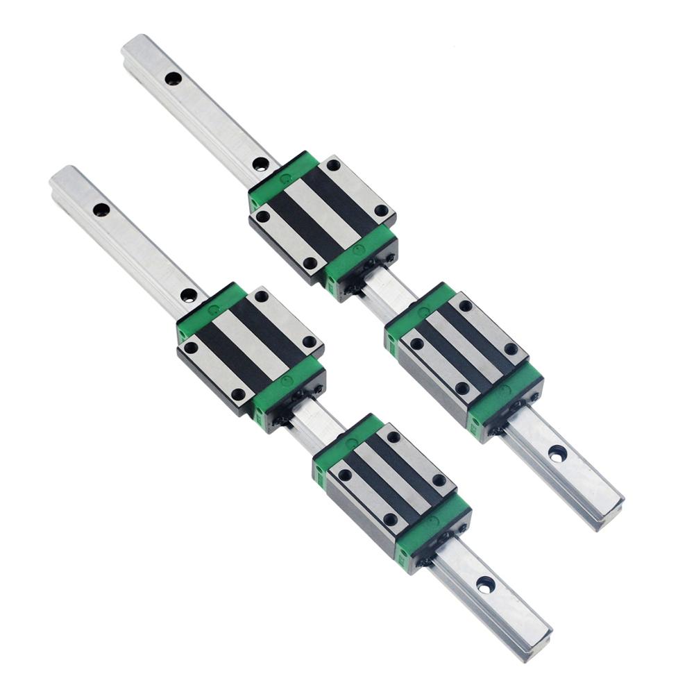 Hgr20 Linear Guide Rail Ballscrew Set - 6-teiliges CNC-Kit HGR20 Linearführungsschiene 400/860/1240mm +