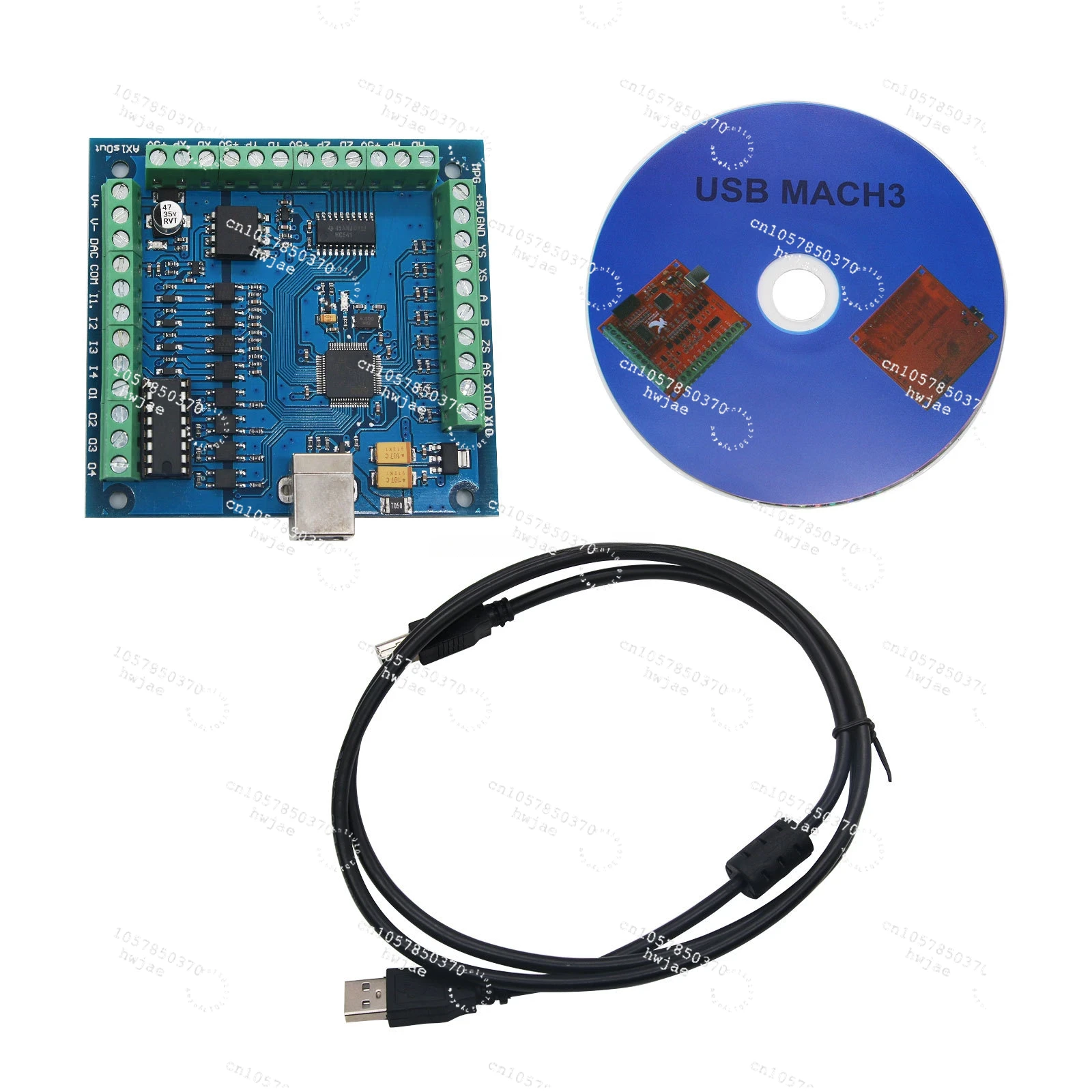 Mach3 Usb Cnc Controller 4 Axis 100Khz - MACH3 4-Achsen USB CNC-Steuerungskarte für Sanfte