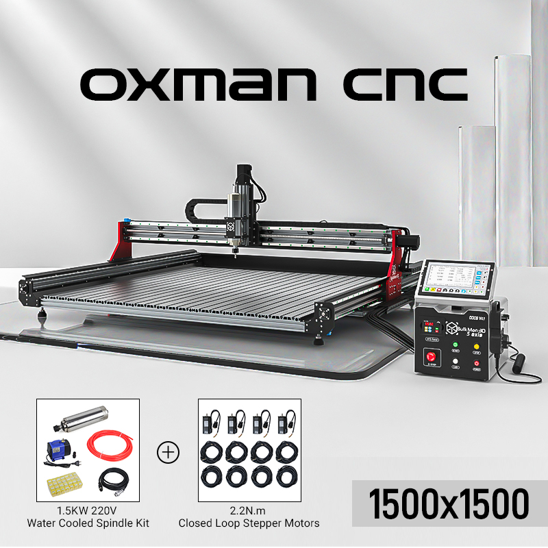 BulkMan3D 1500x1500 OX MAN CNC – Ddcs V4.1 4 Axis Cnc Offline Controller Bewertung und Preis