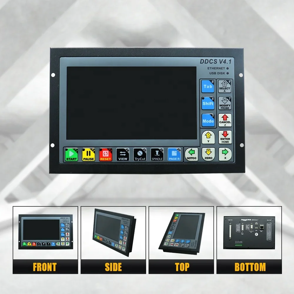 2026 HLTNC Neueste DDCS V4.1 C – Ddcs V4.1 4 Axis Cnc Offline Controller Bewertung und Preis