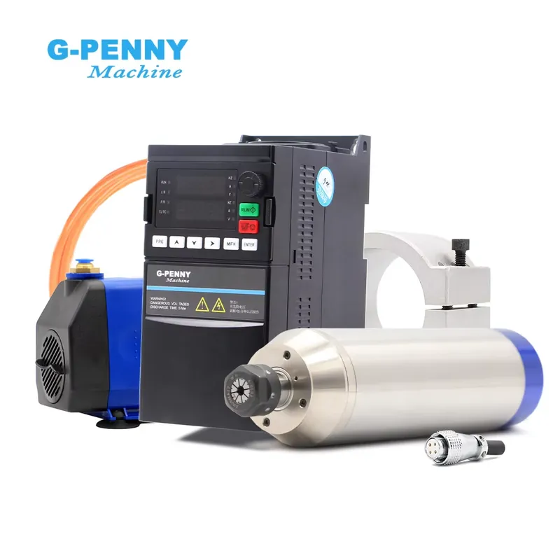G-Penny 2,2kW ER20 D80 12000rp – 2.2Kw Water Cooled Spindle Kit Vfd Bewertung und Preis